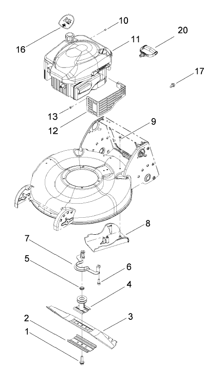 Blade and Engine Assembly