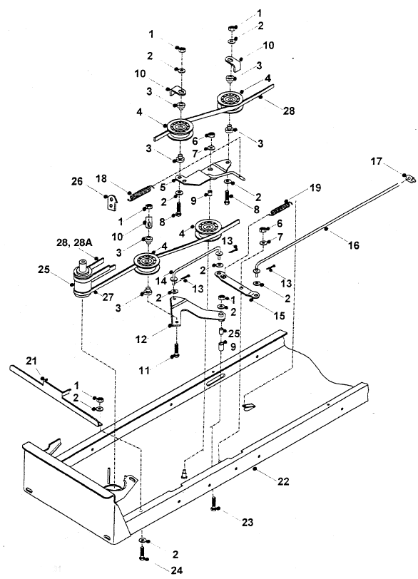 PTO Transmission Assembly