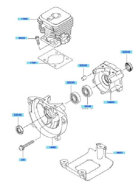Cylinder & Crankcase