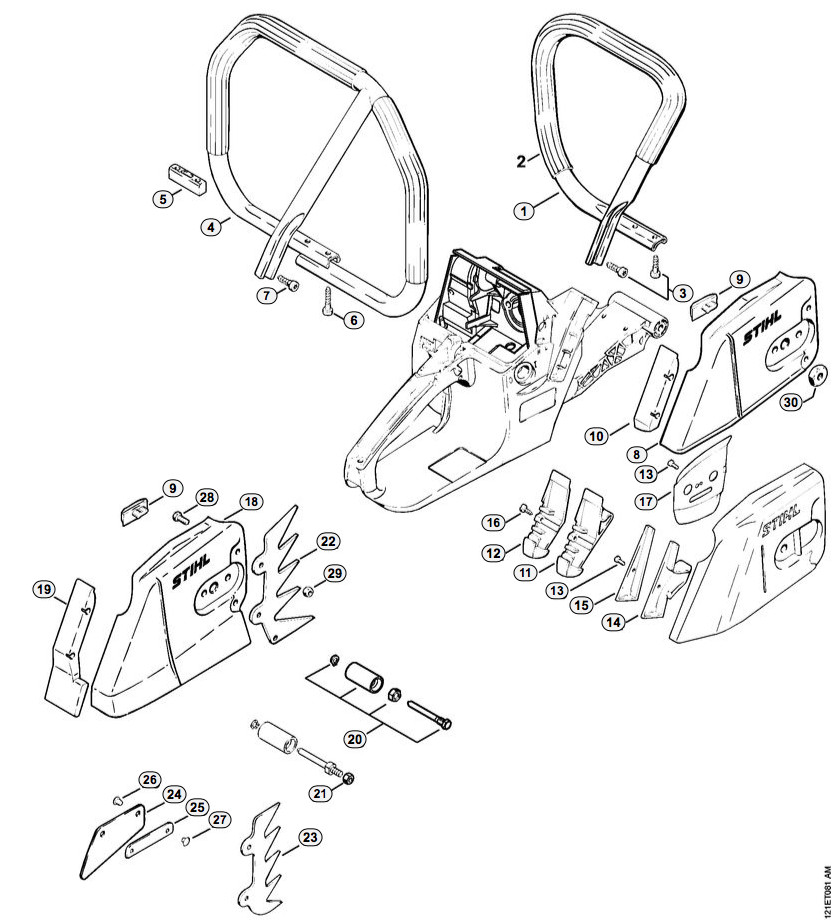 Handlebar/Chain Cover