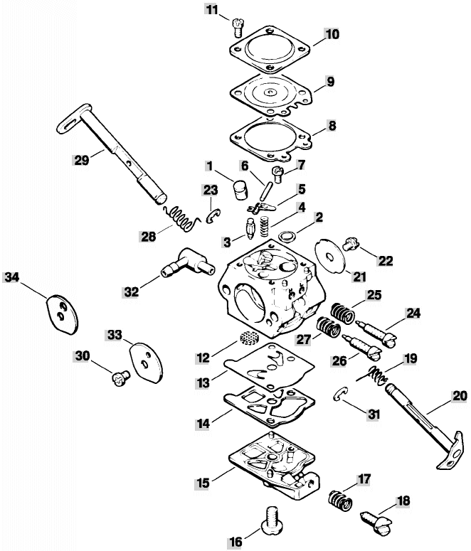 Carburetor WT-215
