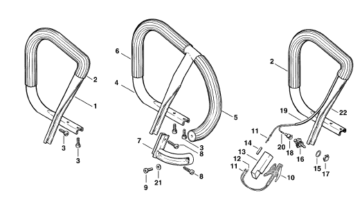 Handlebar-Heating element
