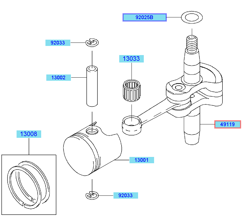 Piston - Crankshaft