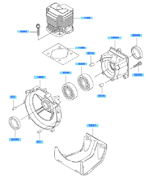 Cylinder & Crankcase