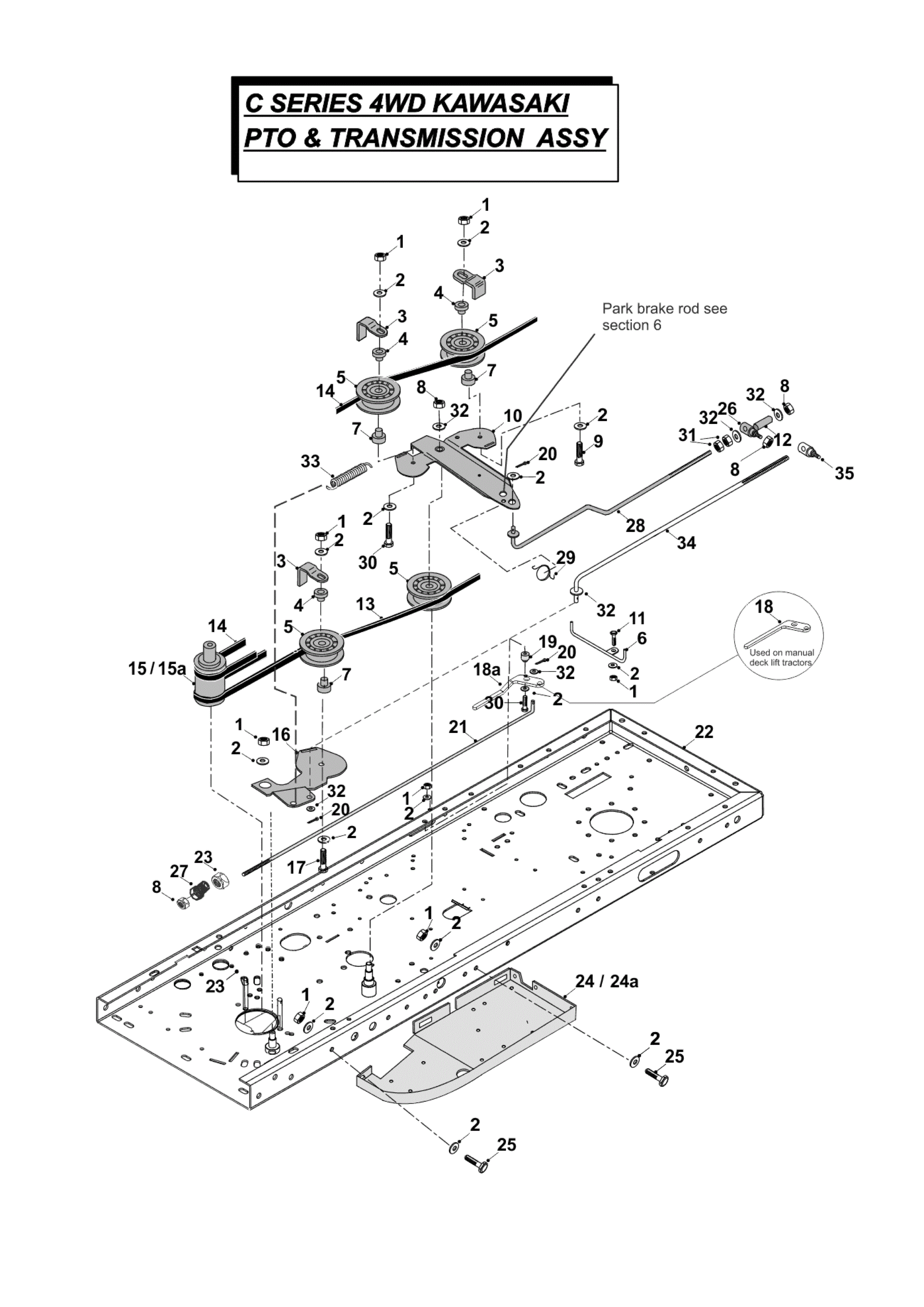 PTO & TRANSMISSION ASSY