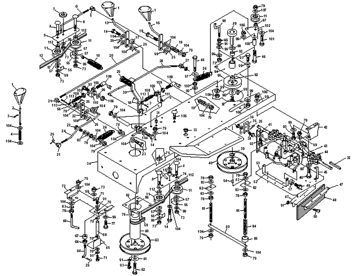 Tractor Chassis, PTO, Brake & Cutter Controls – 1012