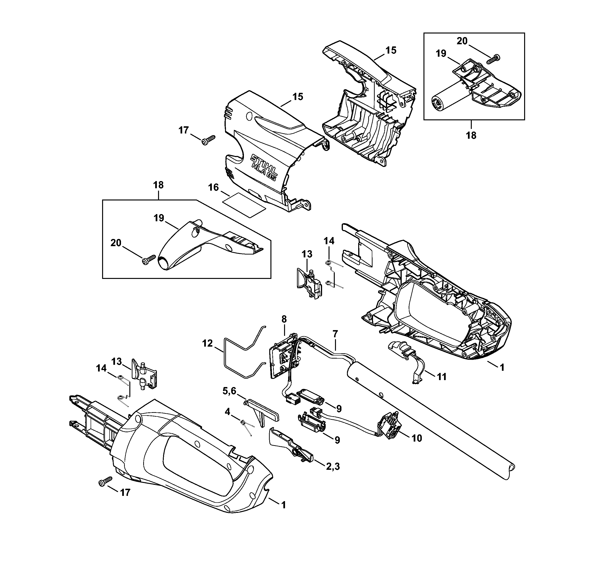 Handle Housing, Cover