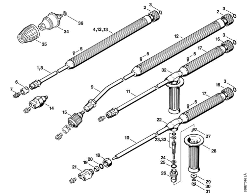 O-Spray lance_wand