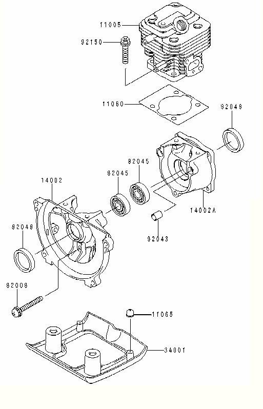 CYLINDER/CRANKCASE