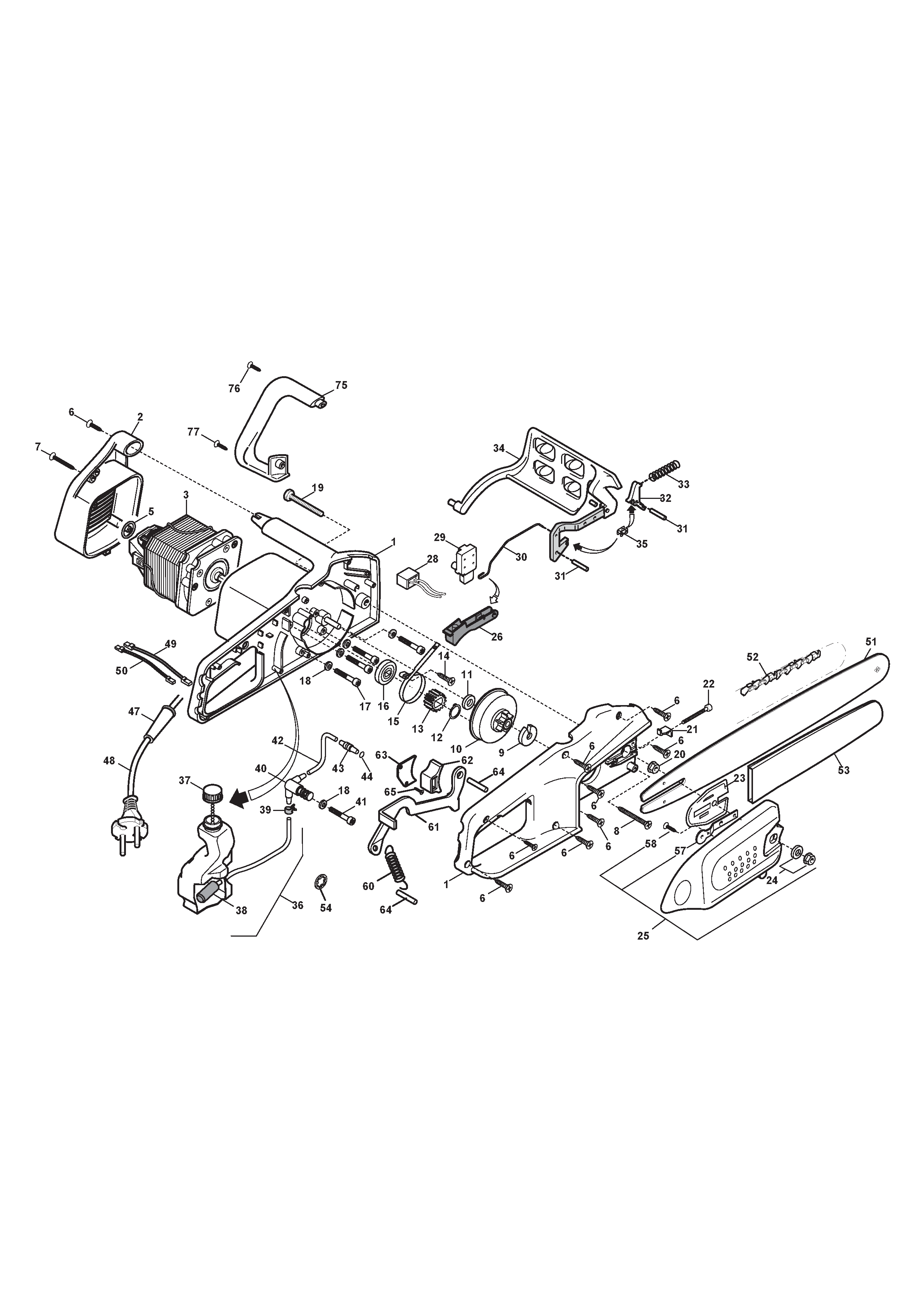 Electric Chain Saw