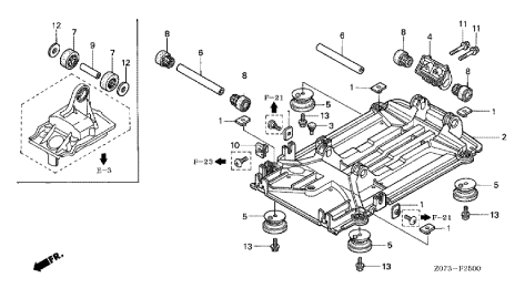 UNDER COVER BED PLATE