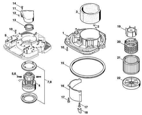 B-Motor Housing