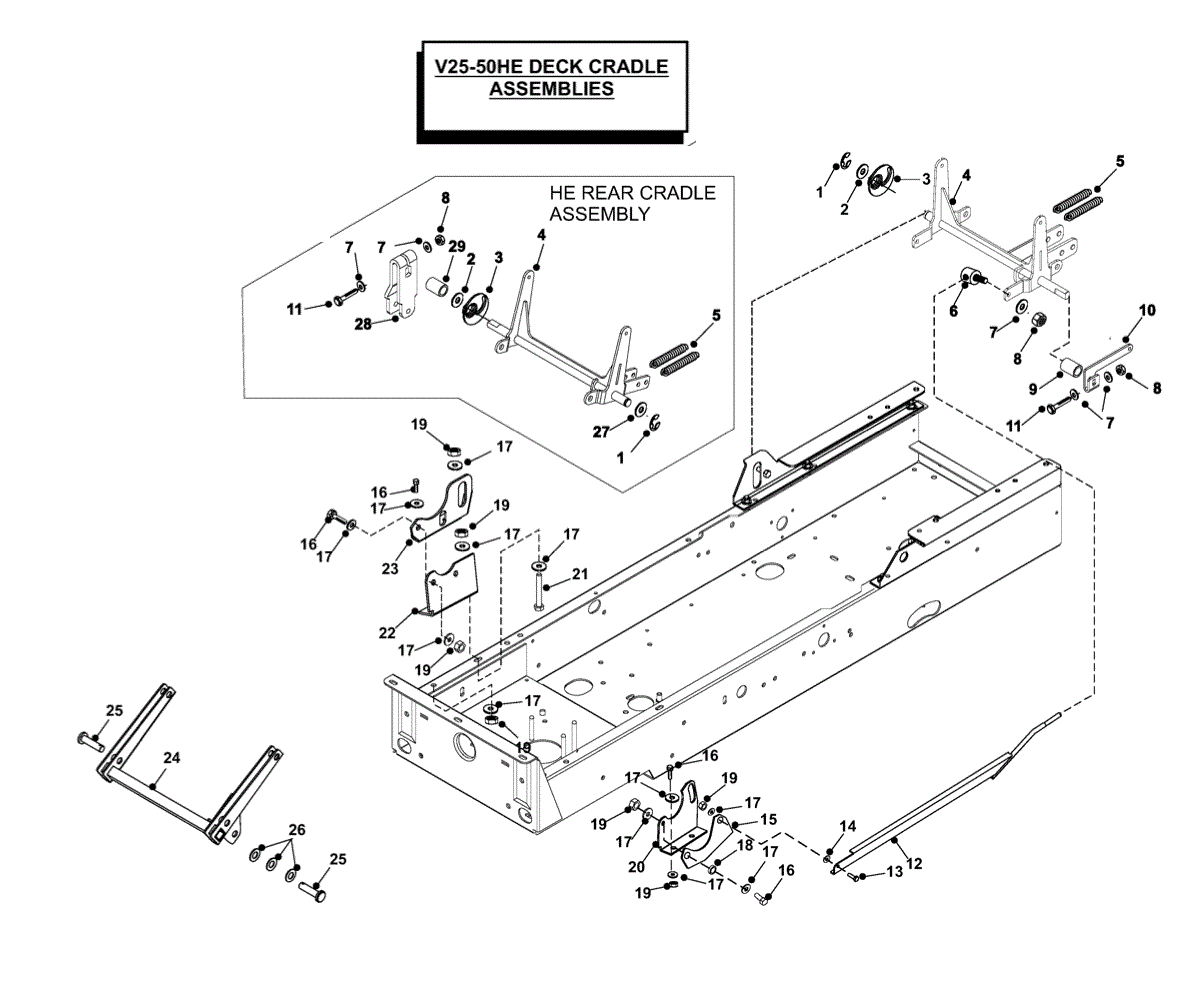 Deck Cradle Assy