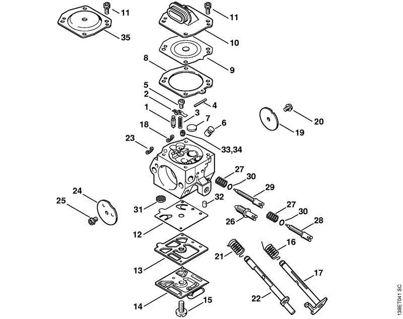 Carburetor HD-19D