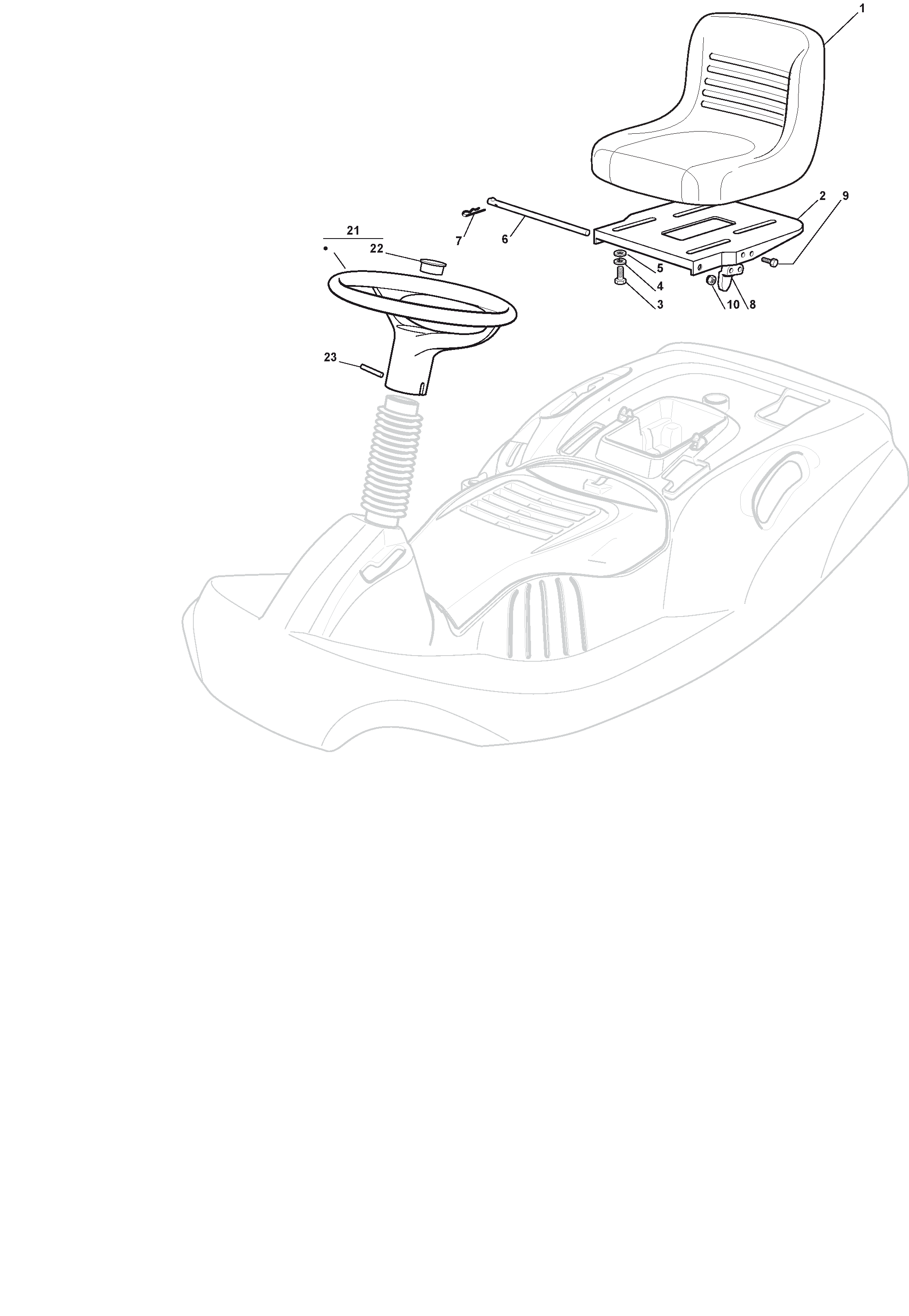 Seat & Steering Wheel
