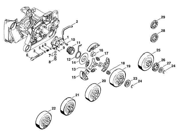 Oil pump - Clutch