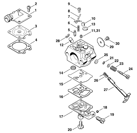 Carburetor WT-403A