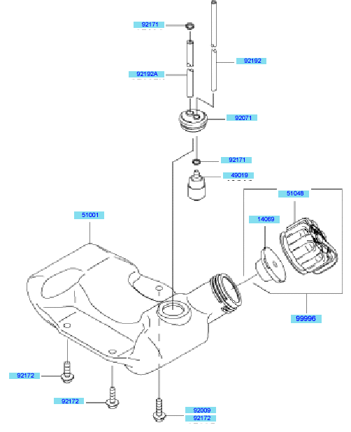 Fuel Tank/ Fuel Valve