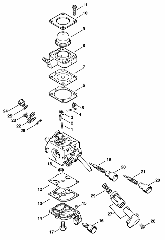 Carburetor C1M-S146 California