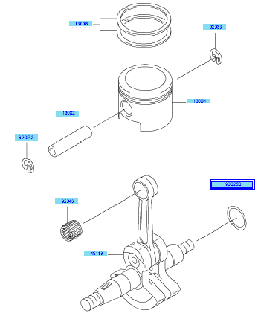 Piston & Crankshaft