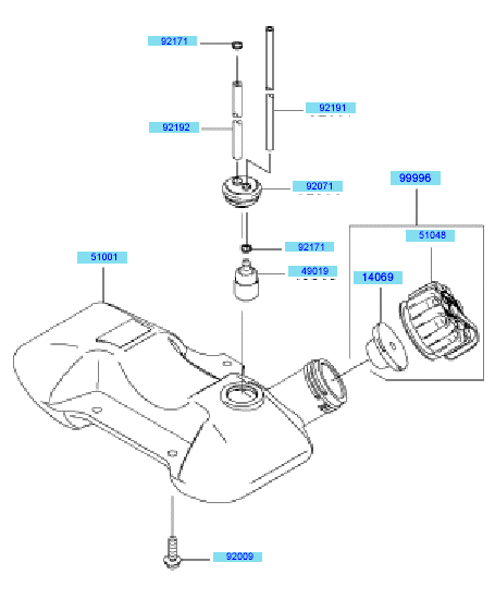Fuel Tank & Fuel Valve