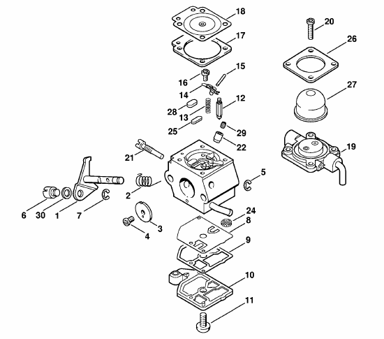 Carburetor C1QS53A