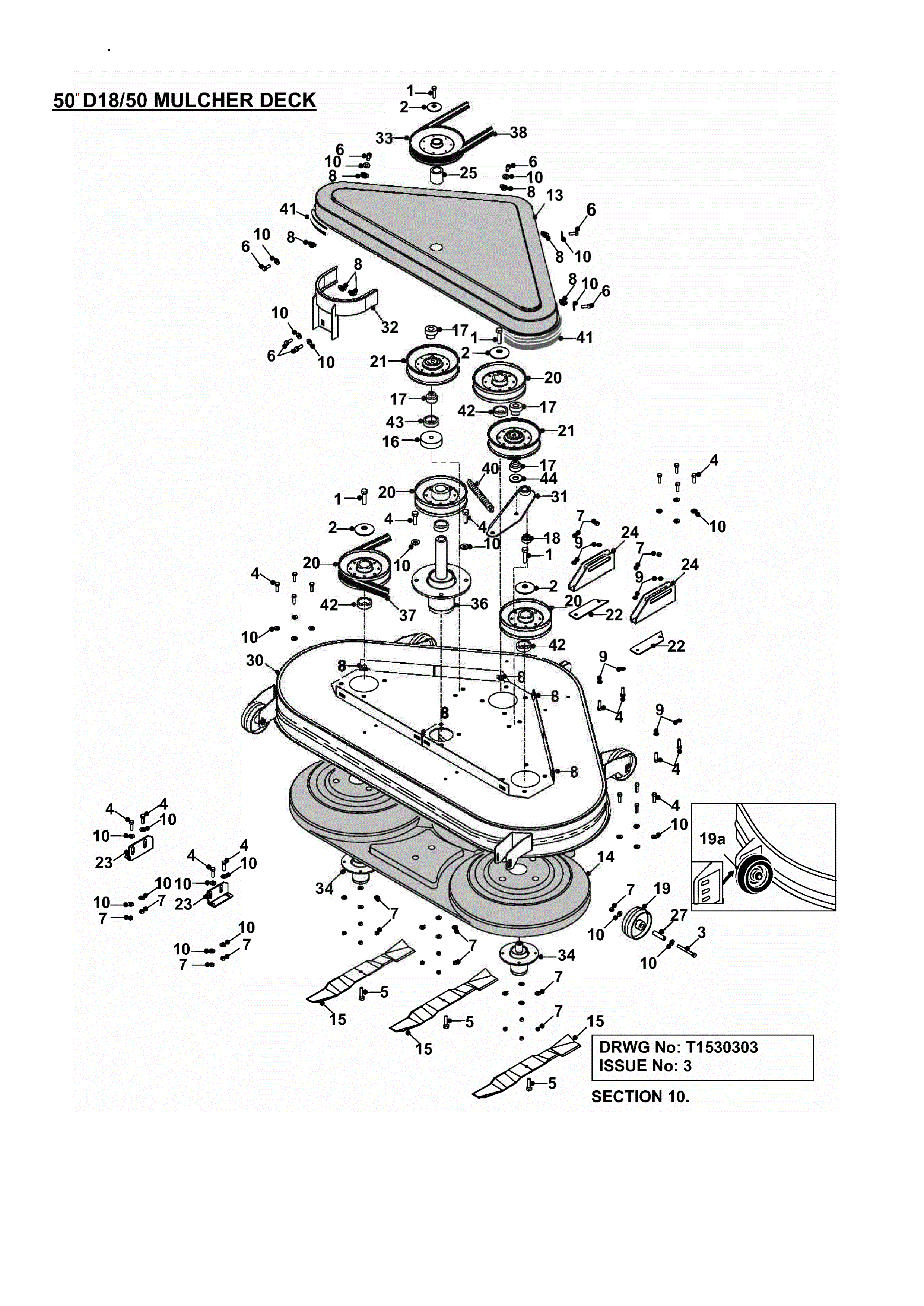 MULCHER DECK