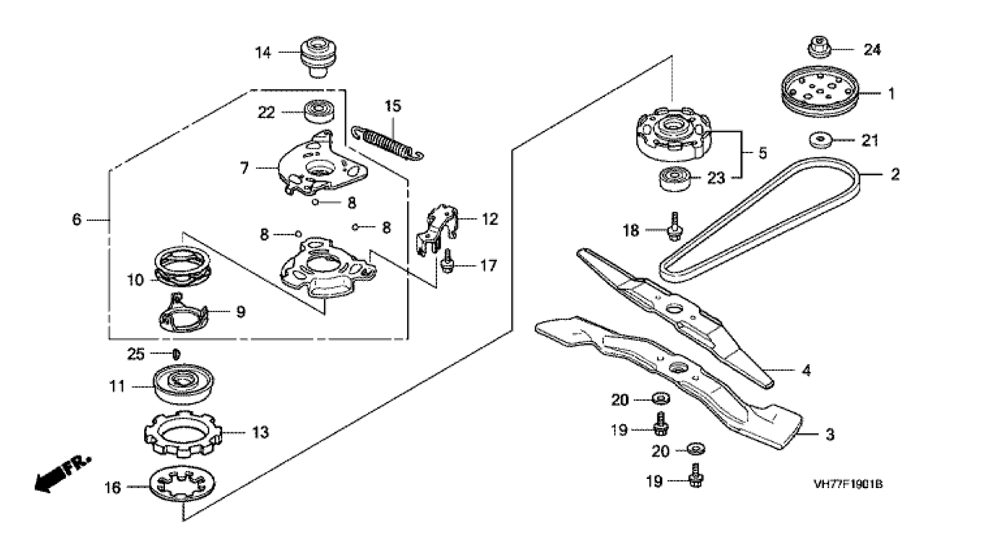 BLADE & BLADE CLUTCH