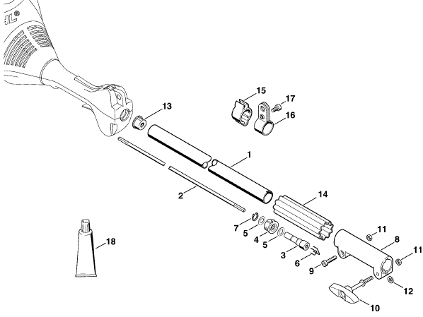 Drive tube assembly