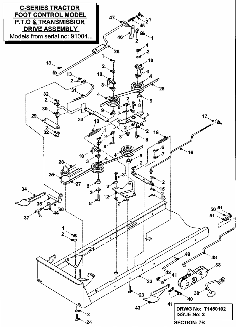 PTO-Transmision serial no 91004+