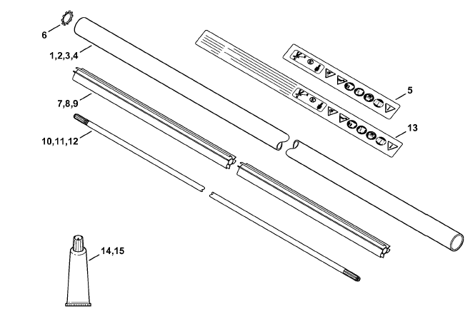 Drive tube assembly