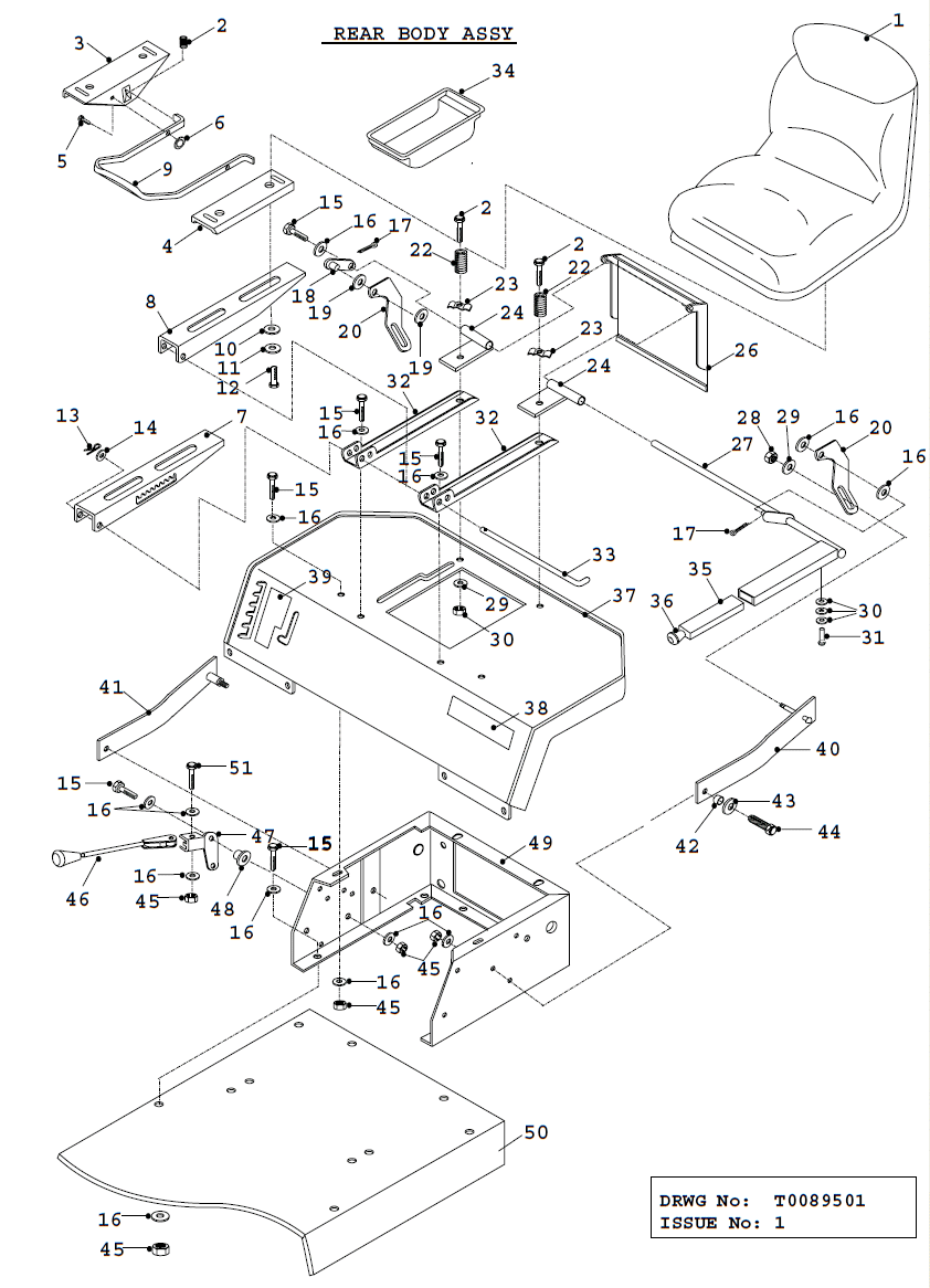 K13-36 Rear Body