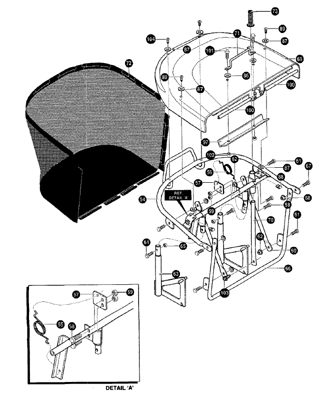 Grass Bagger Assembly