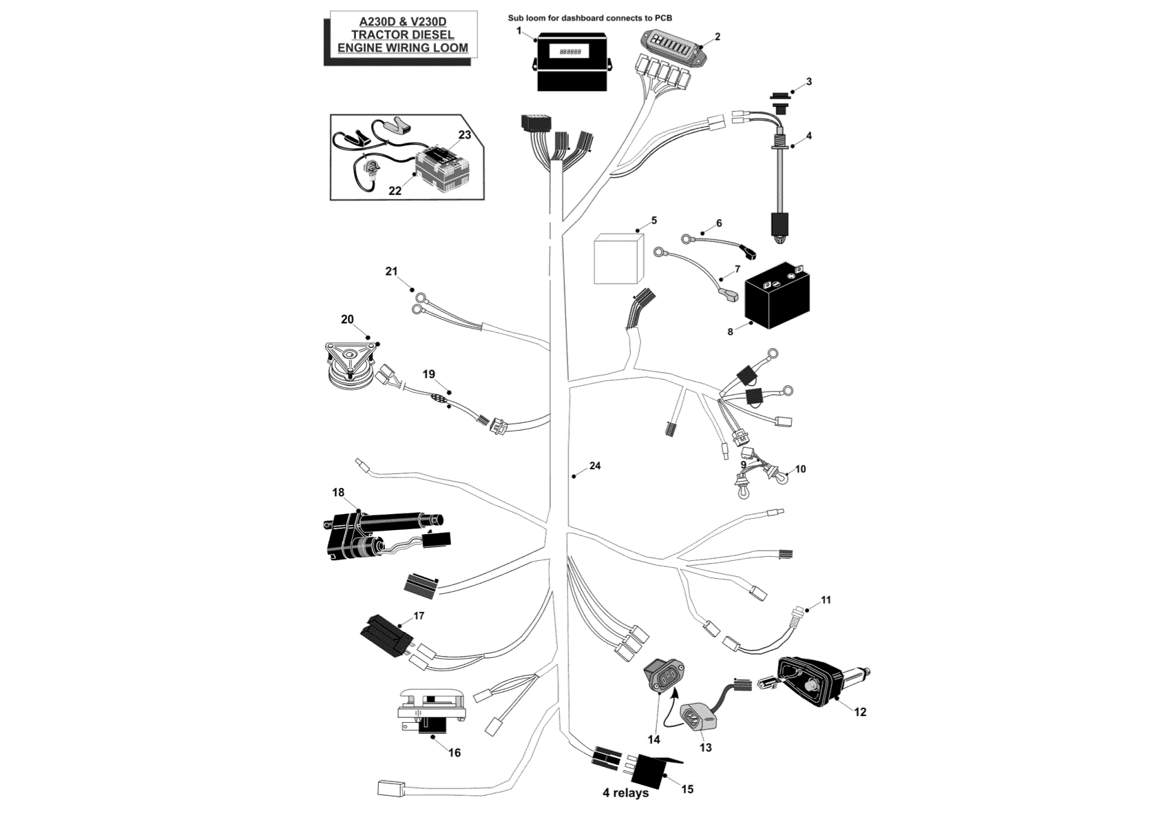 Engine Wiring Loom