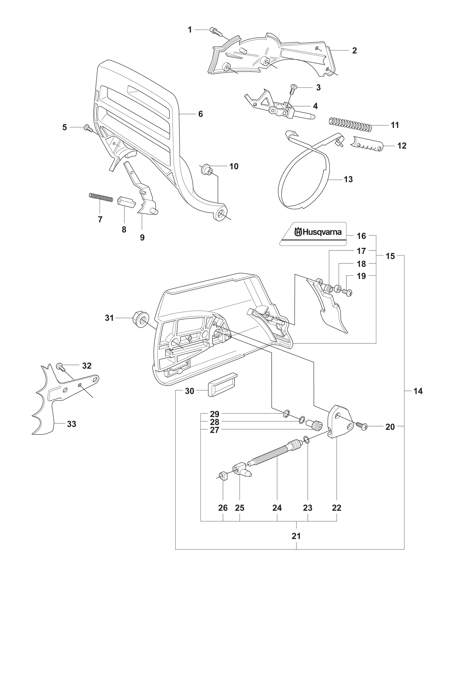 Chain Break & Clutch Cover 