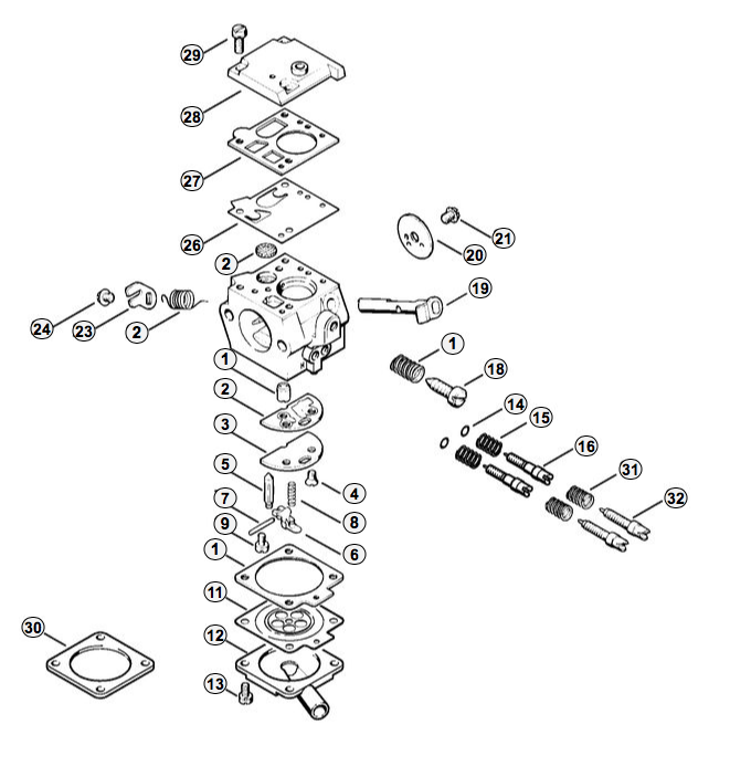 Carburetor Bing 48A101C