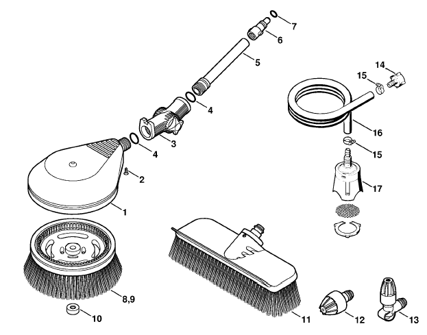 Washing brush