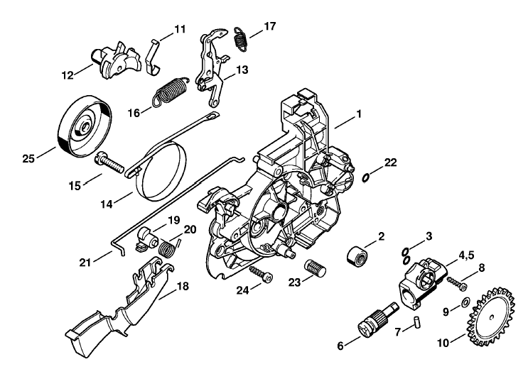 Gear housing
