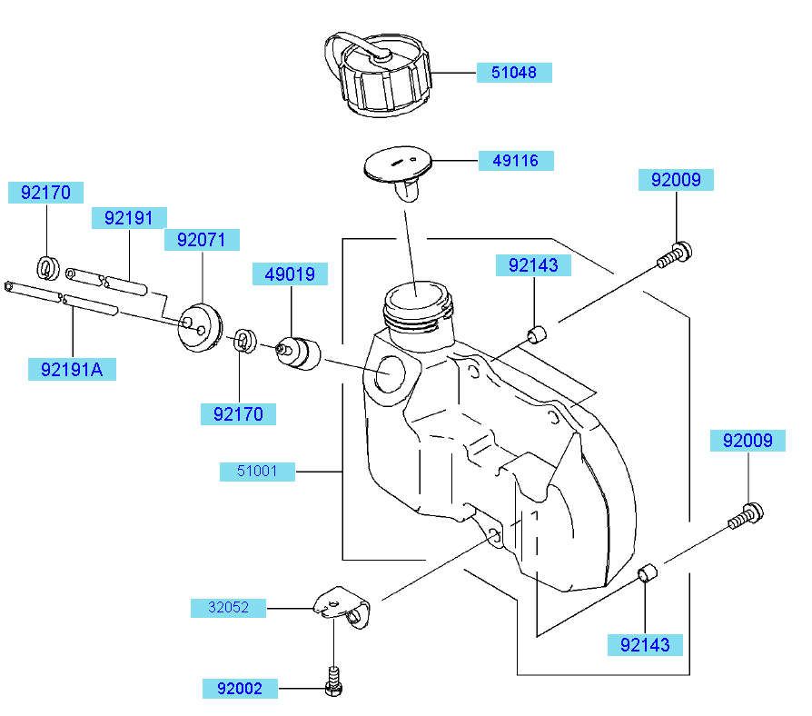 Fuel-Tank - Fuel Valve