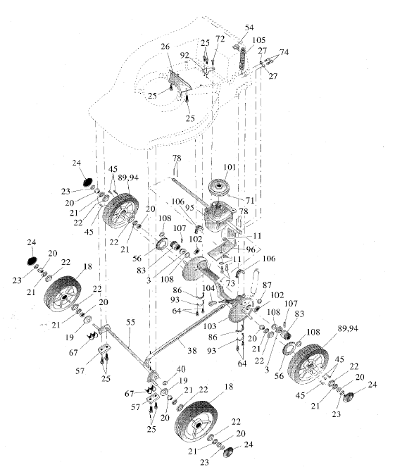 Lower Mainframe Diagram