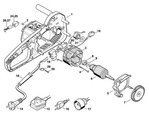 Electric motor MSE 140