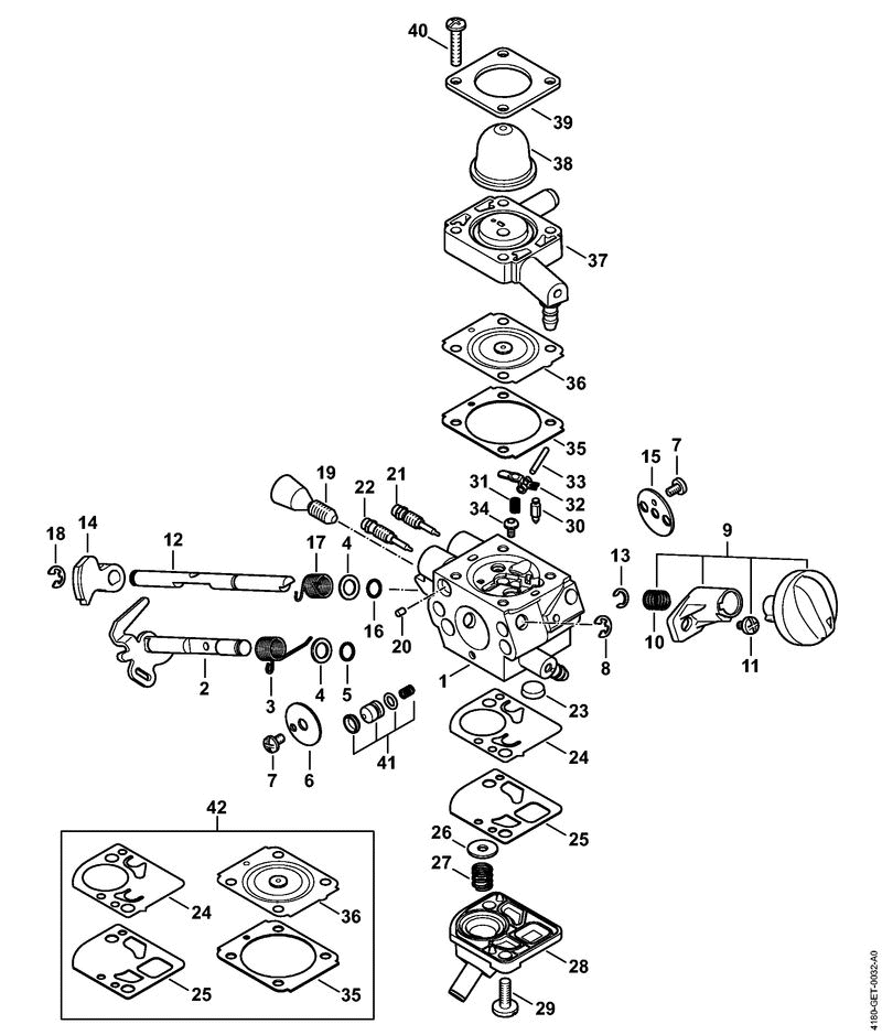 E CARBURETTOR