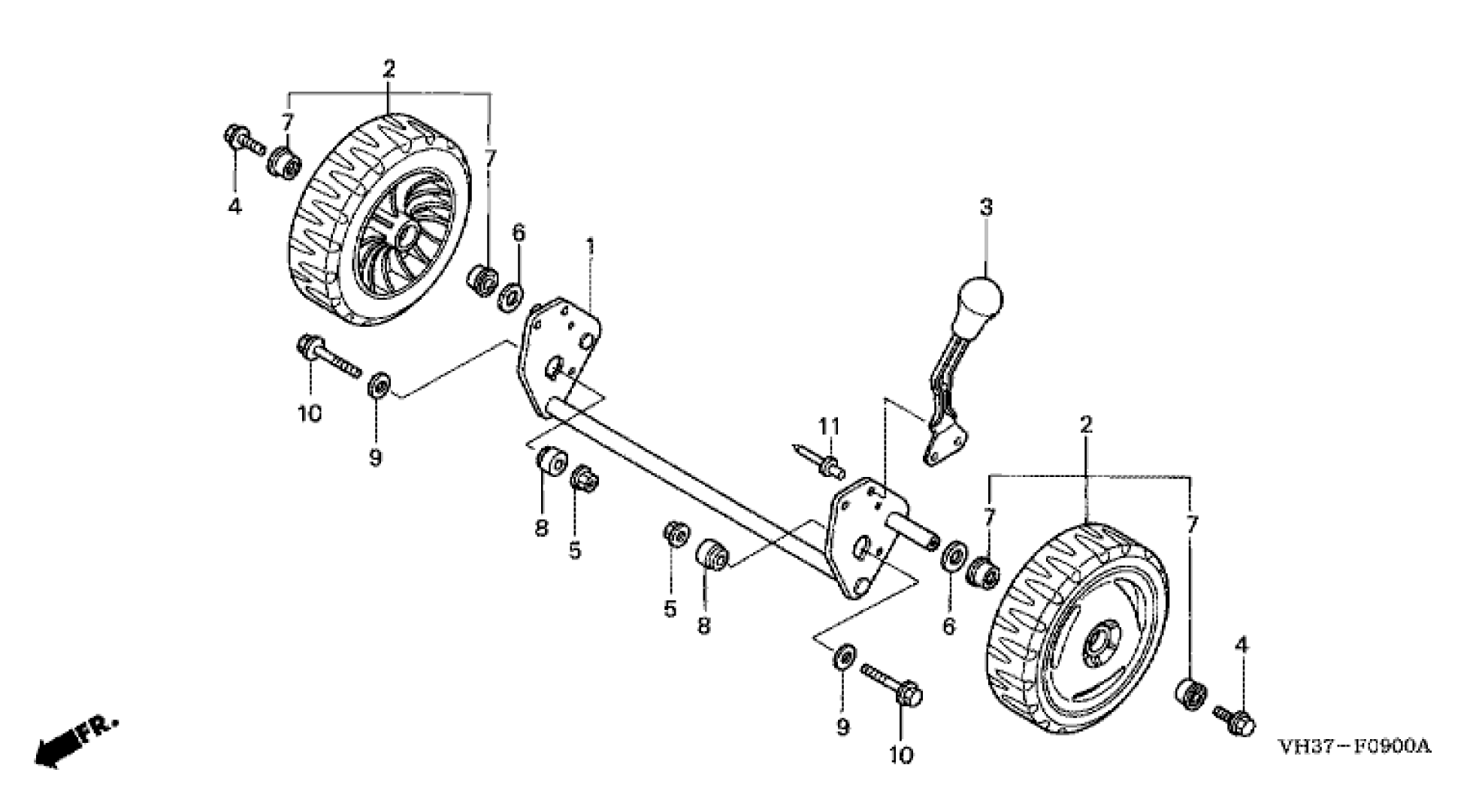 WHEEL REAR
