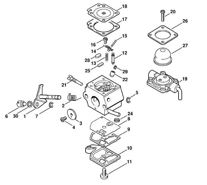 Carburetor C1QS58