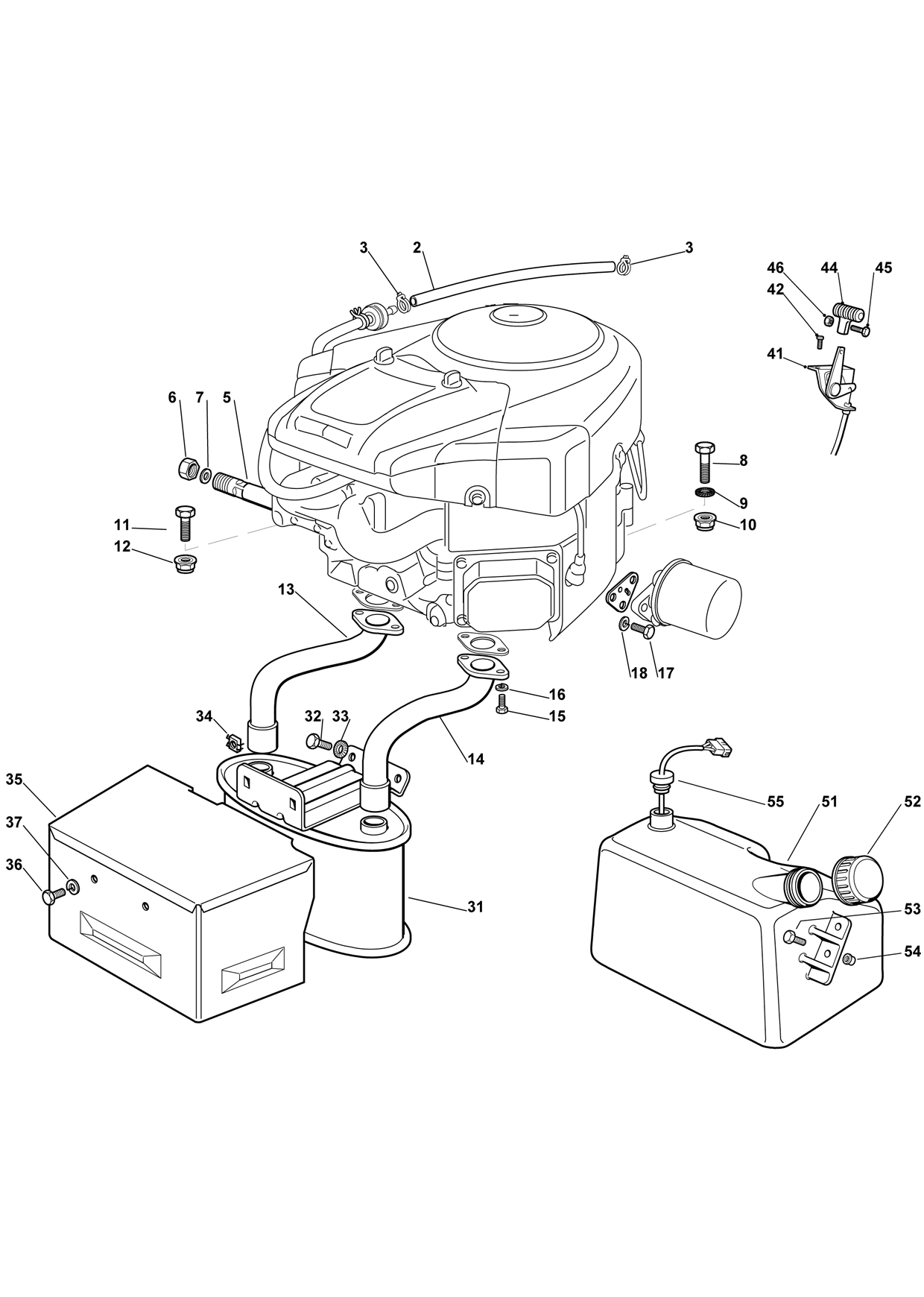 Engine B&S 20-22-24 HP