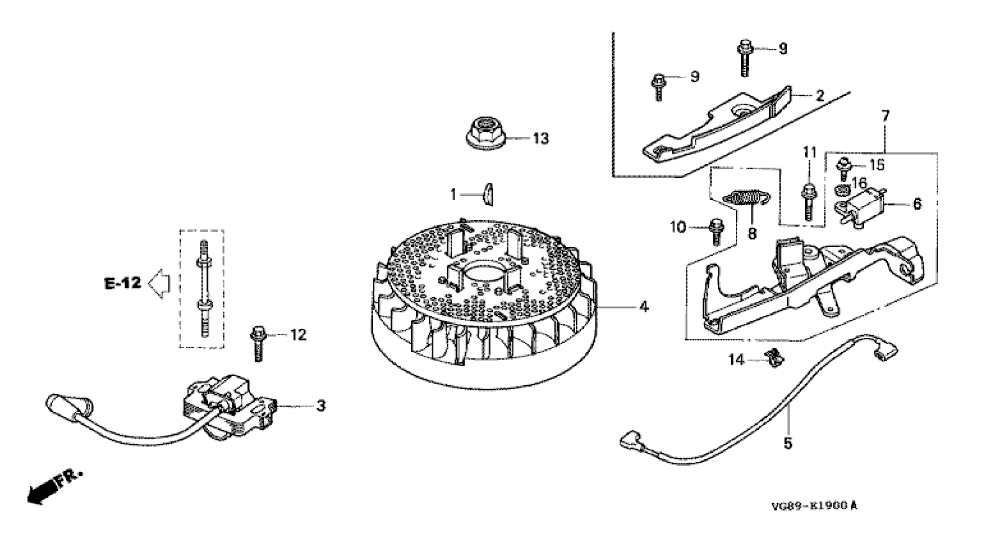 FLYWHEEL- IGNITION COIL 