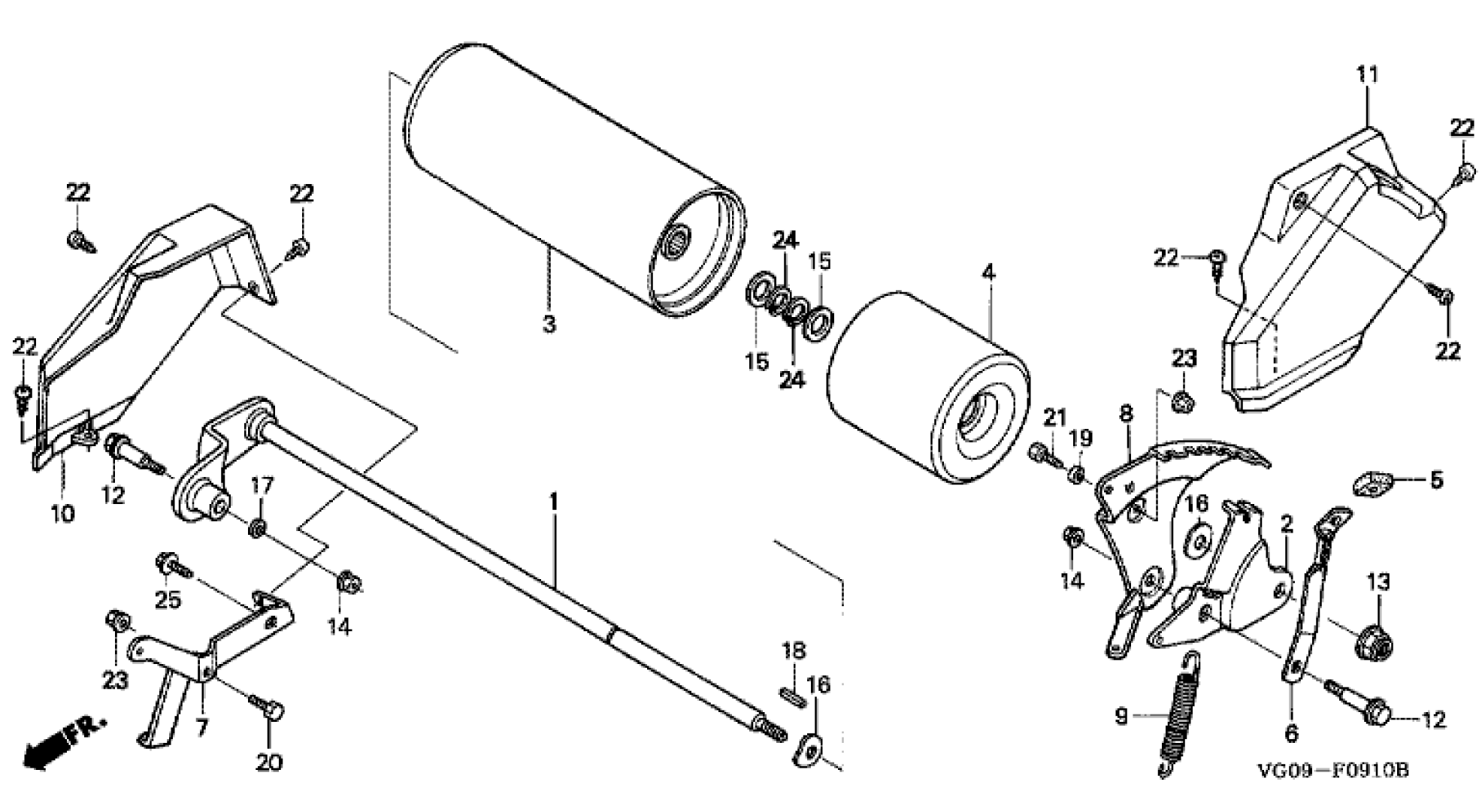 REAR ROLLER 