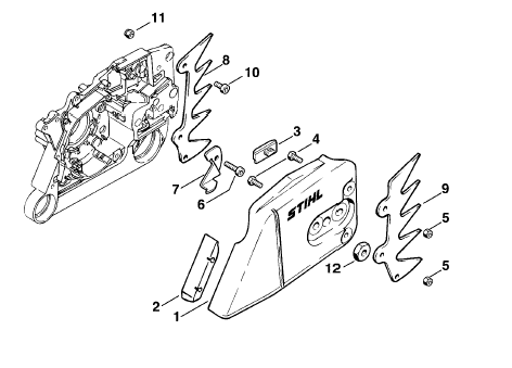 Chain sprocket cover