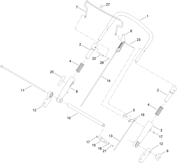 Upper Handle Assembly