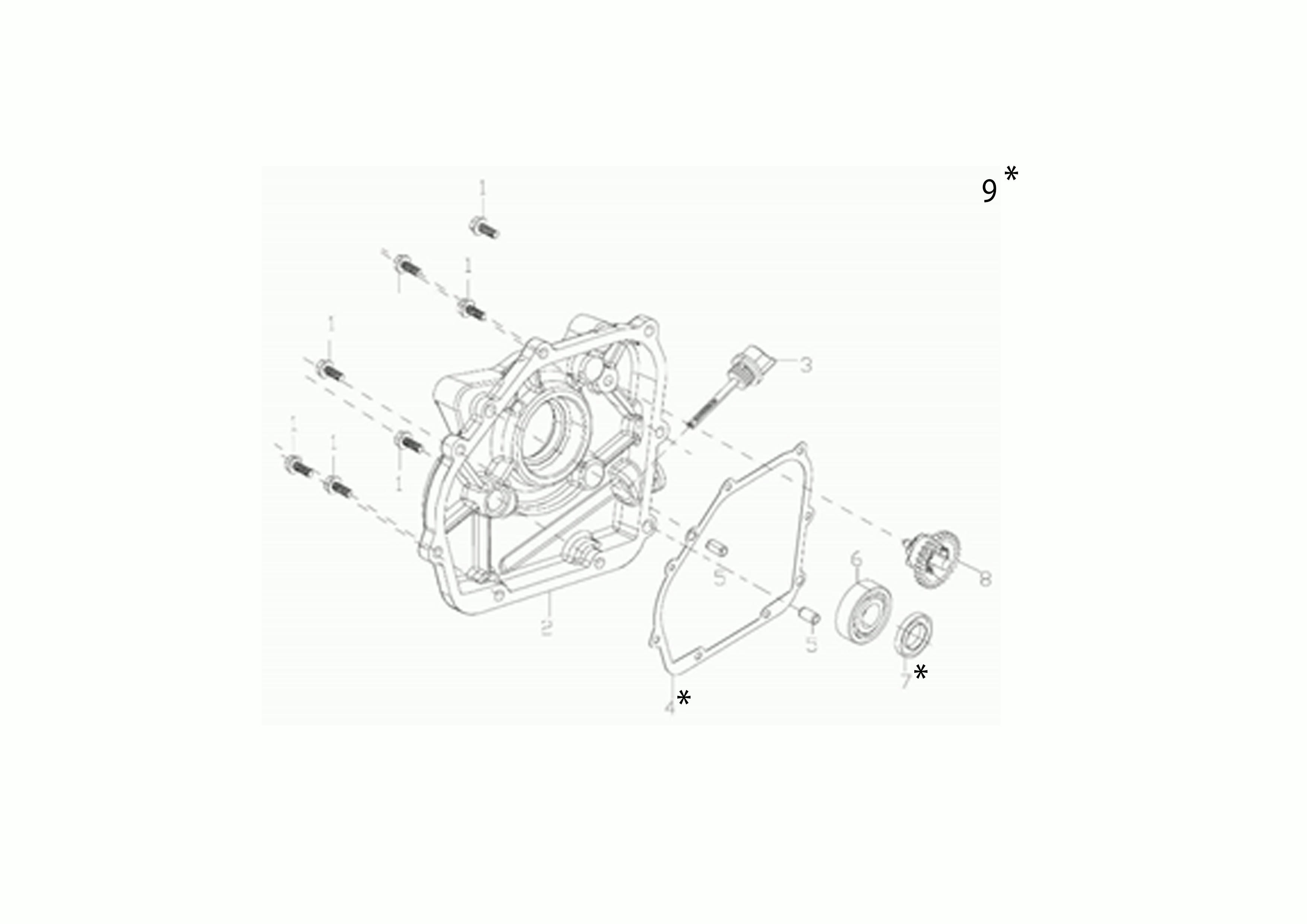 Crankcase cover